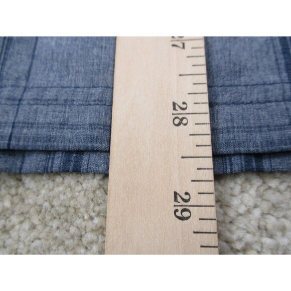 Salt Life Shirt Adult Medium M Blue Fishing Performance Button Up UVapor Mens - Picture 10 of 11